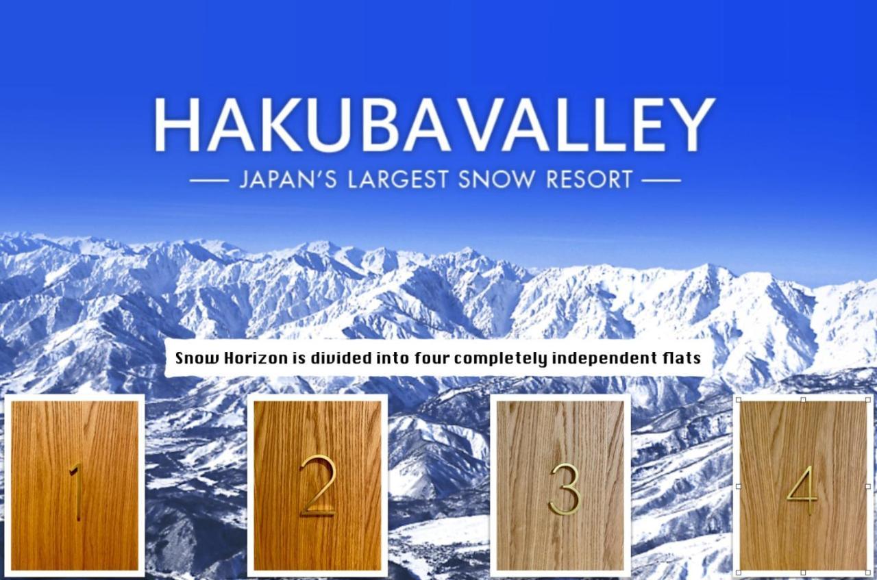 Apartament Snow Horizon Hakuba Zewnętrze zdjęcie